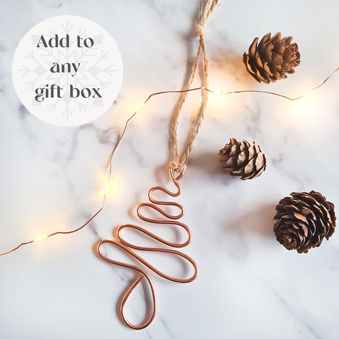 Wire Christmas Tree Decoration 