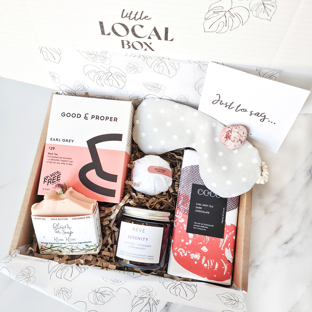 Local Gift Boxes and Gift Sets supporting small businesses - helping you shop small and shop local for your gifts. 
