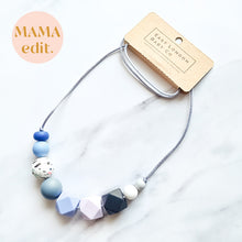 Load image into Gallery viewer, Hoxton Silicone Teething Necklace with terrazzo beads
