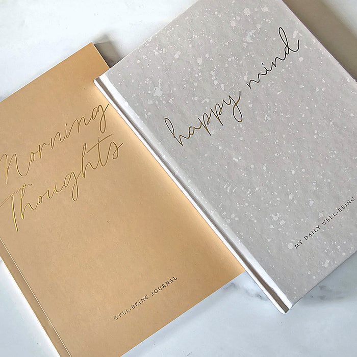 Morning Thoughts Wellbeing Journal (Apricot Softcover)