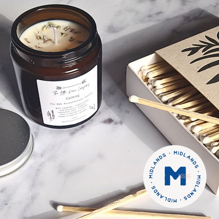 Hand Poured Calming Soy Wax Candle