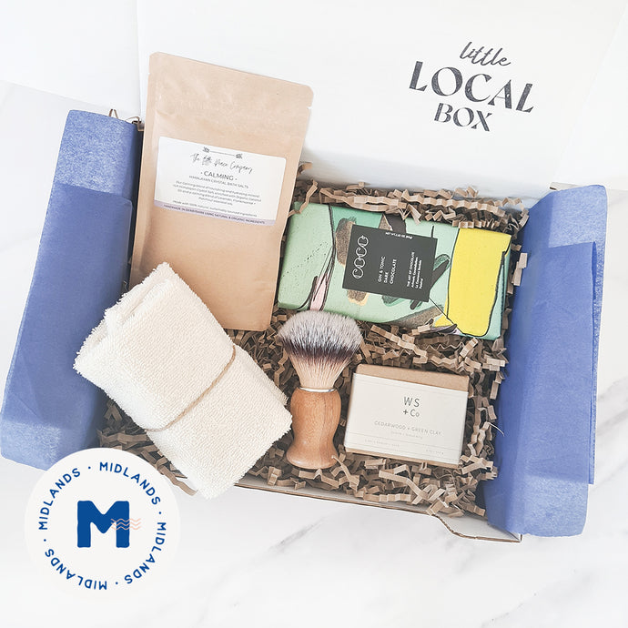 Little Local Box - Midlands Keep Calm Wellbeing Gift Box - Gift Box for Him