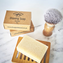 Load image into Gallery viewer, Little Local Box - Rugged Nature Shaving Brush &amp; Rugged Nature Shaving Soap Wellbeing Gift Box for Him

