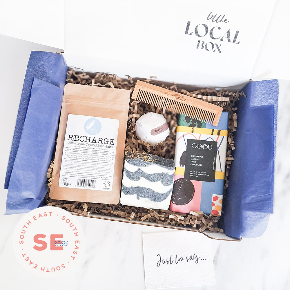 Little Local Box - Seize The Day Wellbeing and Self-care Local Gift Box