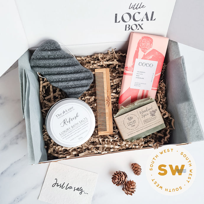 Little Local Box -Keep Calm Gift Box Gift Set for Men